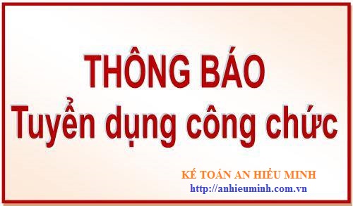 UBND tỉnh Thanh Hóa thông báo tuyển dụng công chức ngạch chuyên viên năm 2016